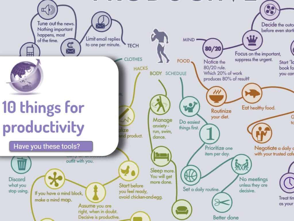 10 things to make you more productive