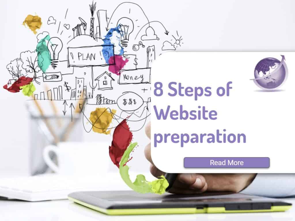 website preparation simple planning