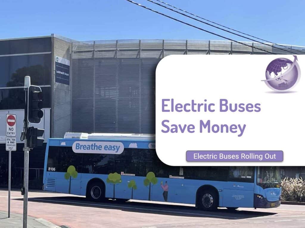 Electric Buses Save Money